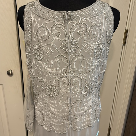 Chic Sleeveless Gray Maxi Dress - Picture 10 of 14